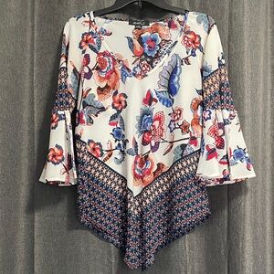 Multicolor Floral Blouse